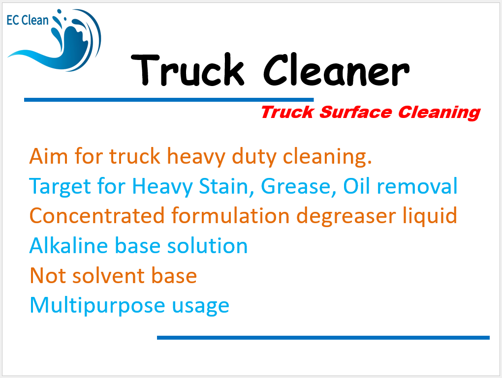 Truck Cleaner for Malaysia